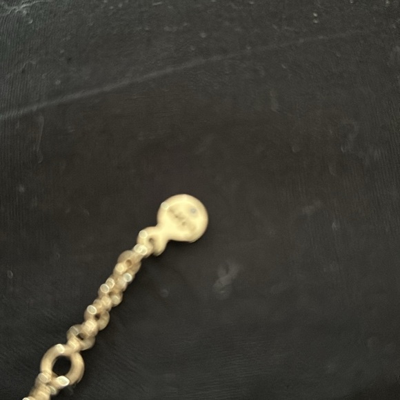 Loft choker necklace, 18” with small clear stones. - Picture 2 of 2